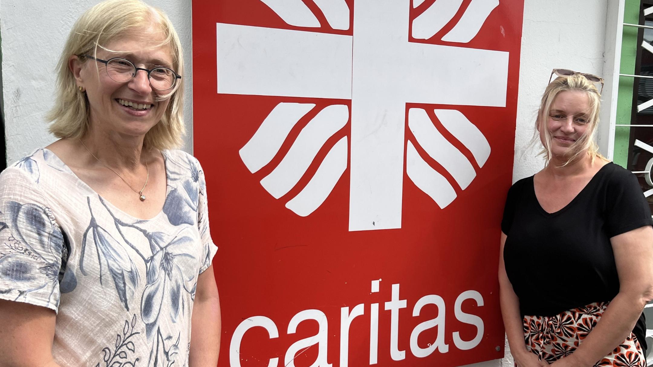 Elke Richter und Stefanie Breiderhoff von der Schuldnerberatung der Caritas Rhein-Wied-Sieg