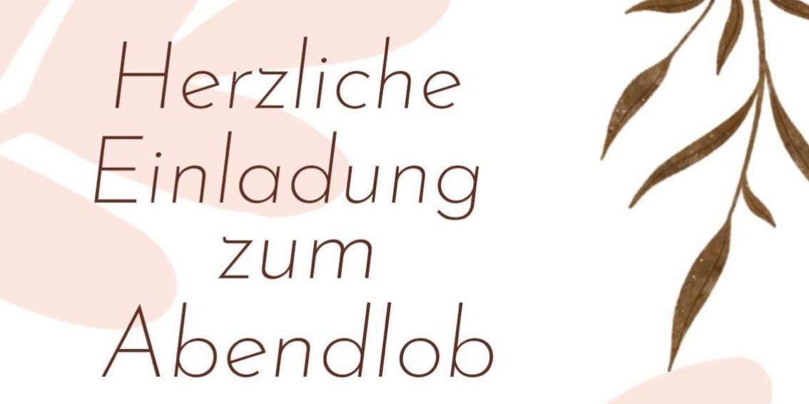 2025-10-28 Abendlob Elkenroth