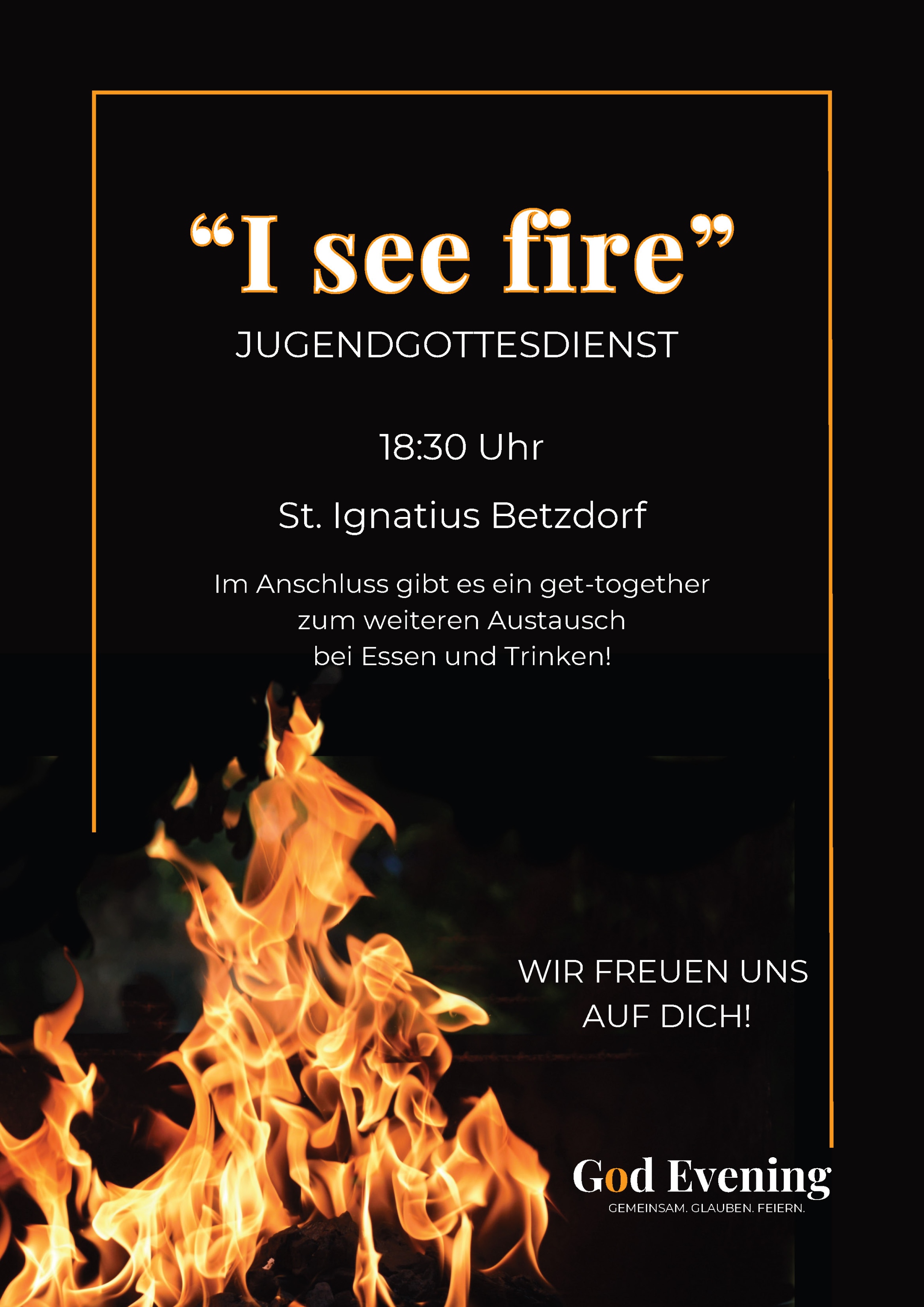 Plakat I see fire