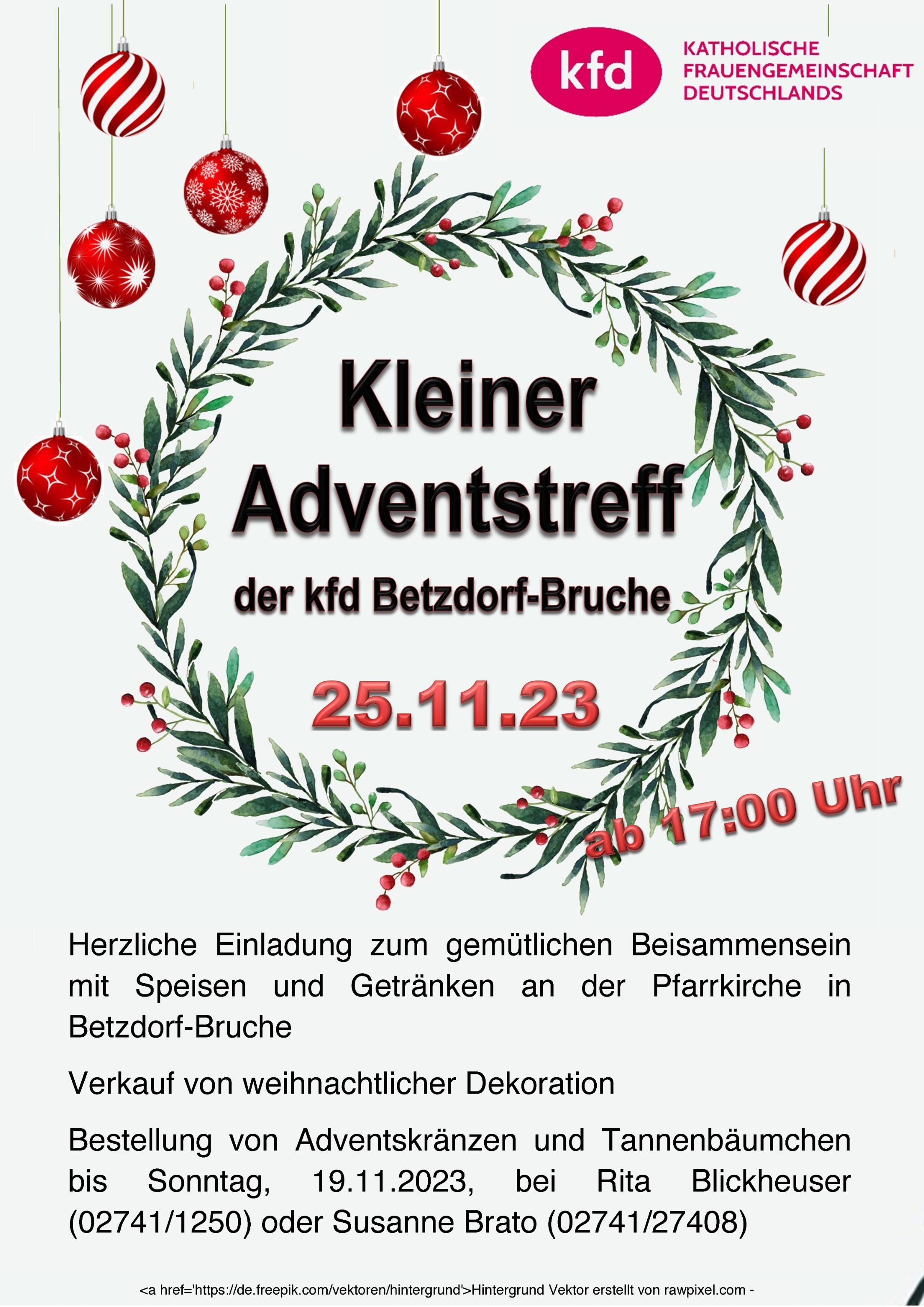 Adventstreff Bruche