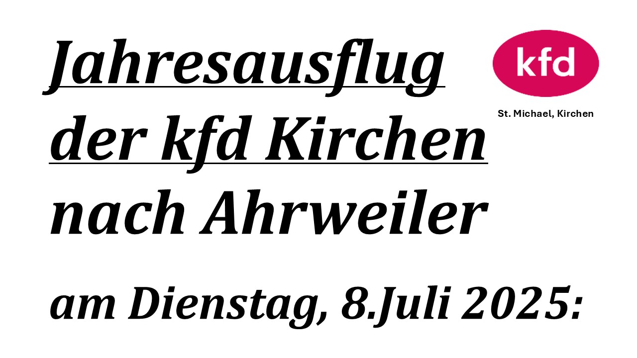 2025-07 Grafik 16-9 - kfd Kirchen - Jahresausflug