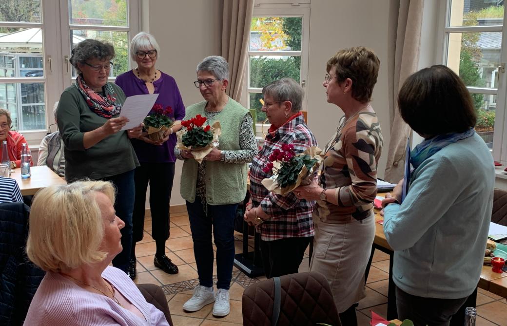 2025-10-25 Bild der verabschiedeten Leitungsteammitglieder