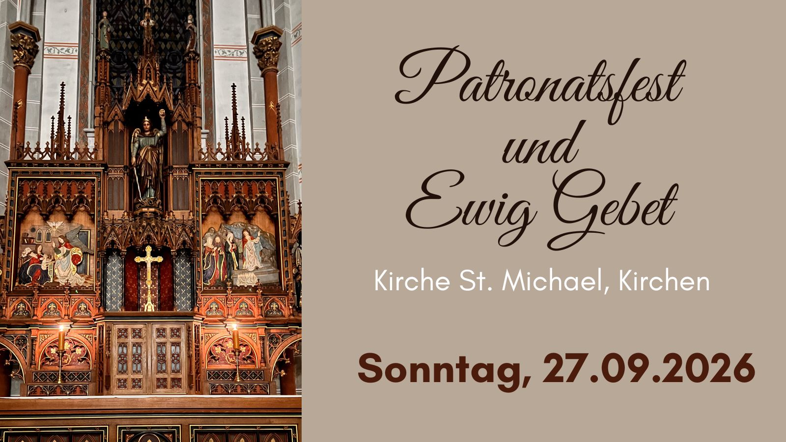 Patronatsfest Kirchen