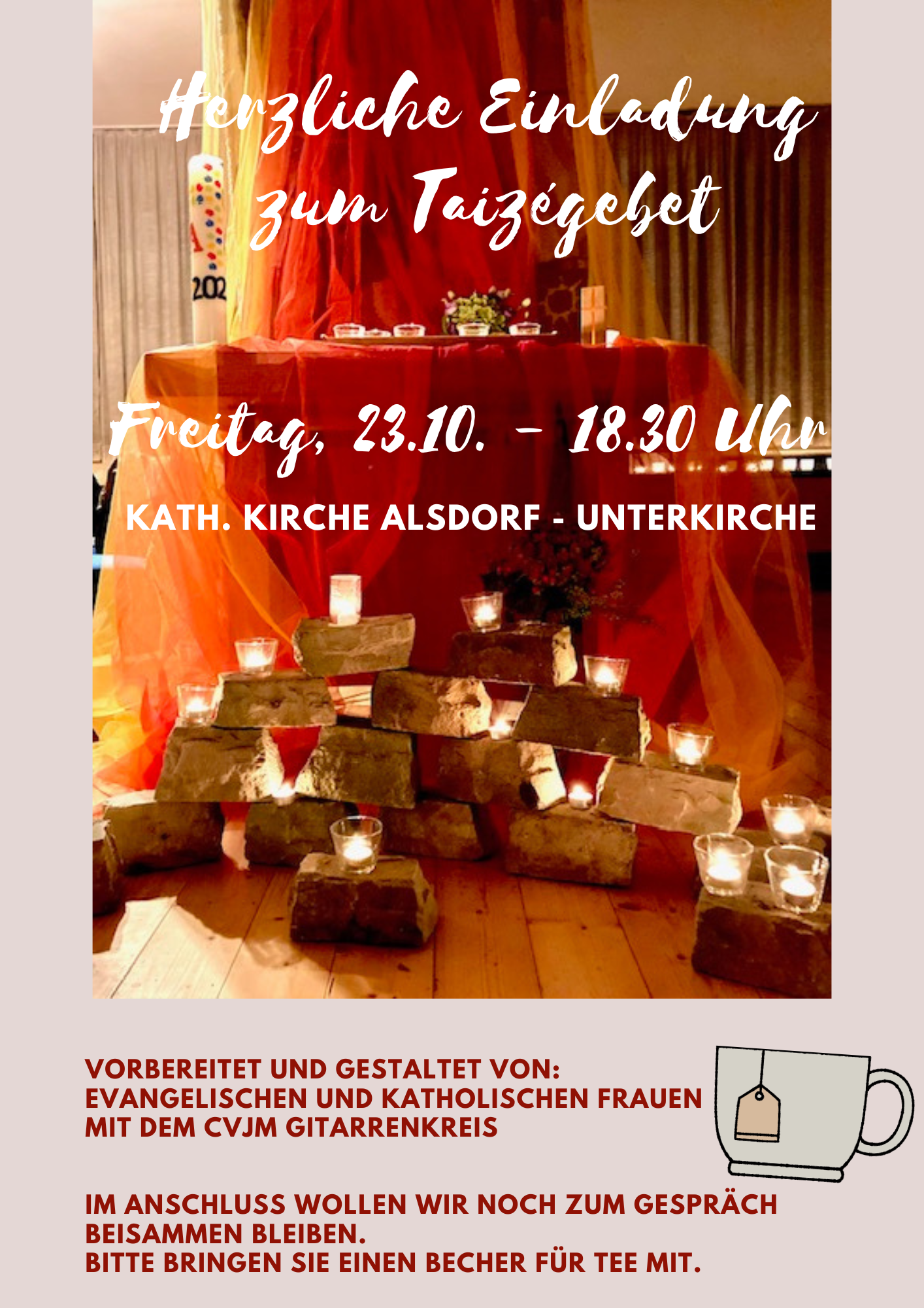 2026-10-Taizégebet Alsdorf Plakat