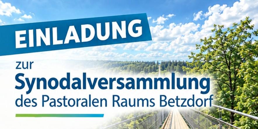 2026-11 Synodalversammlung Plakat (c) Pastoraler Raum Betzdorf KI generiert 2026-11 Synodalversammlung Plakat