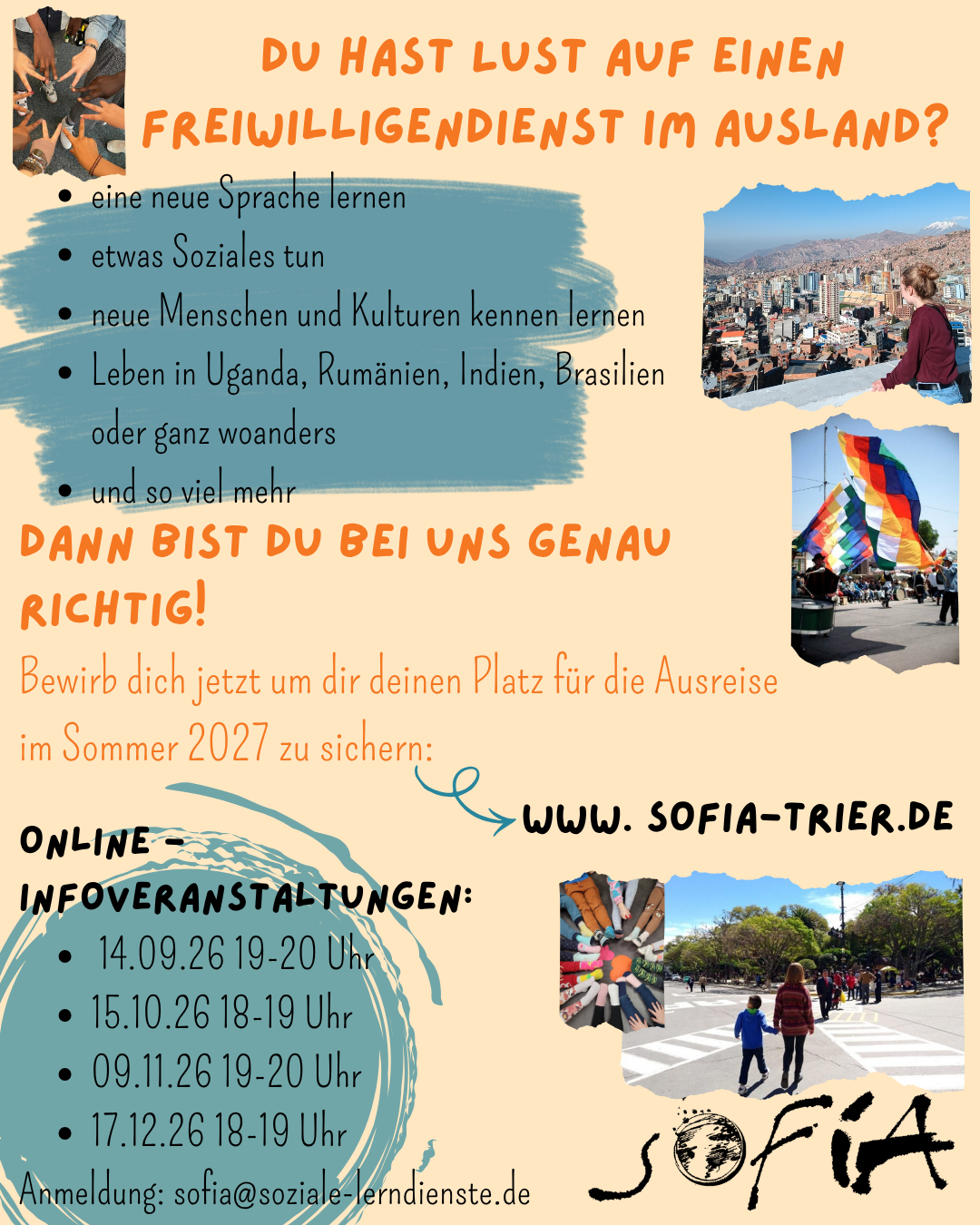 2026 Sofia Friedensdienst Plakat (c) Bistum Trier 2026 Sofia Friedensdienst Plakat