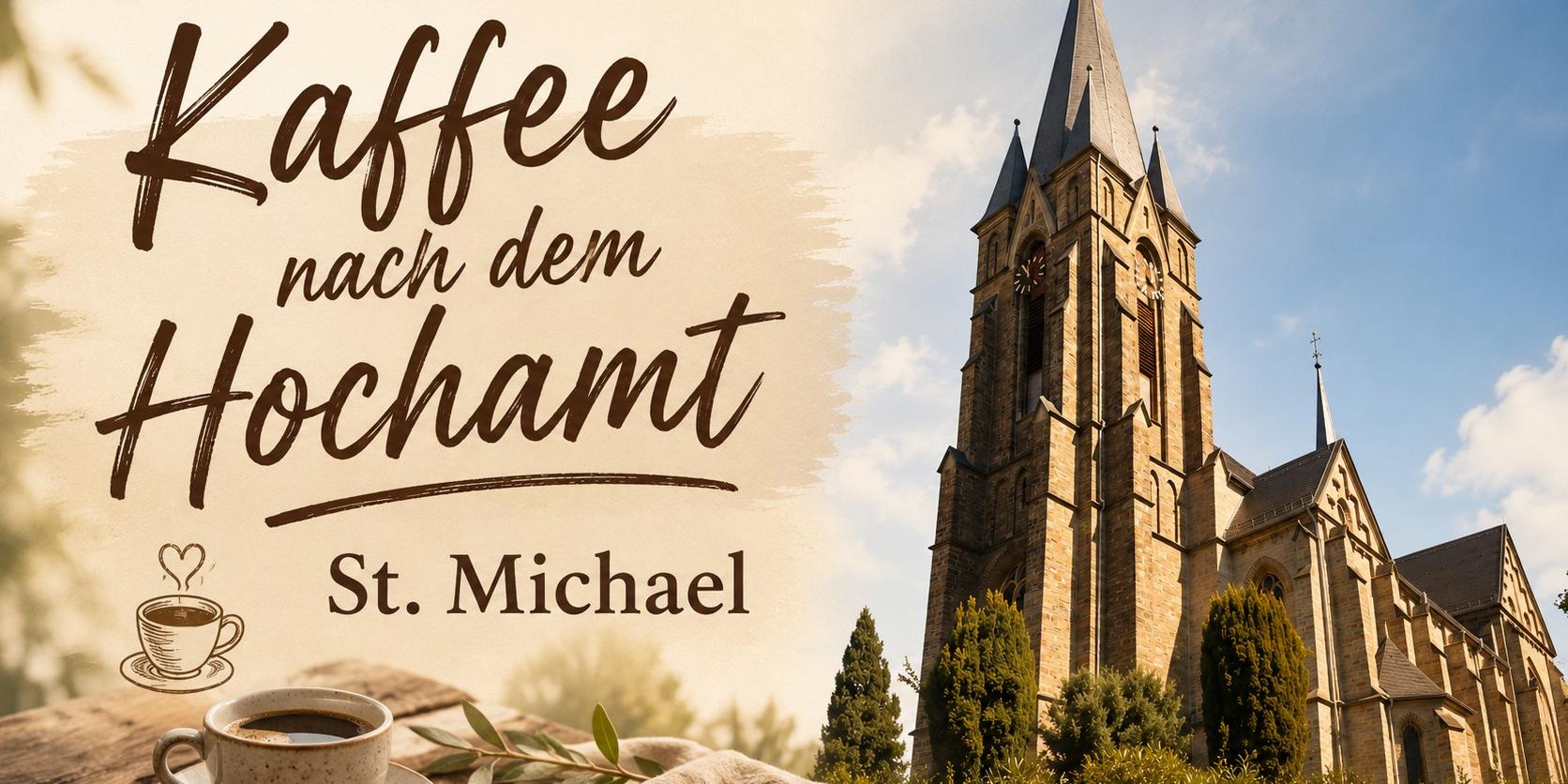 Kaffee in St Michael Kirchen 2