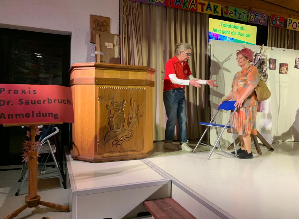 Karnevalsveranstaltung 2025 kfd Kirchen - Der Stuhl
