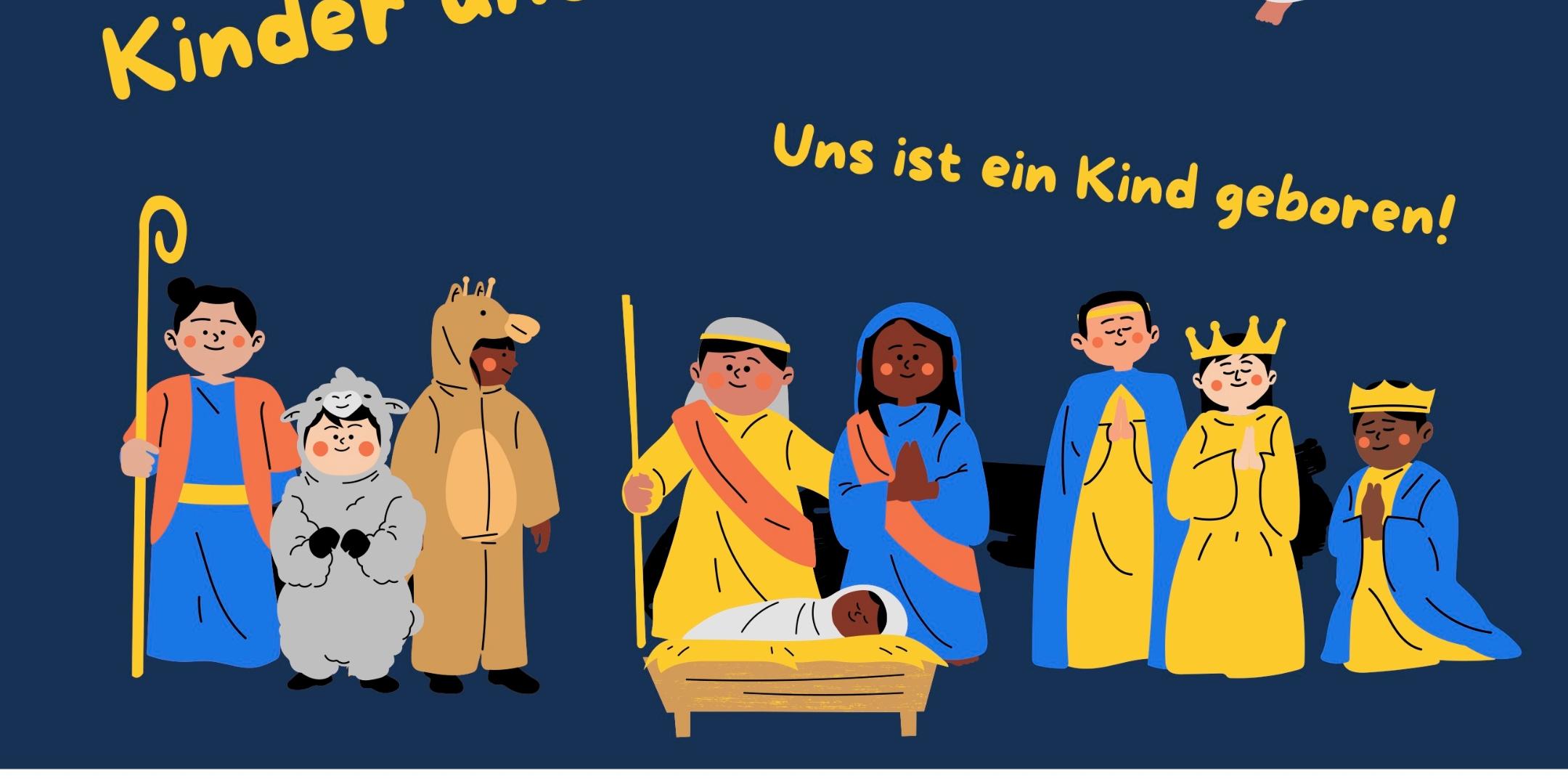 Weihnachten Komm zur Krippe