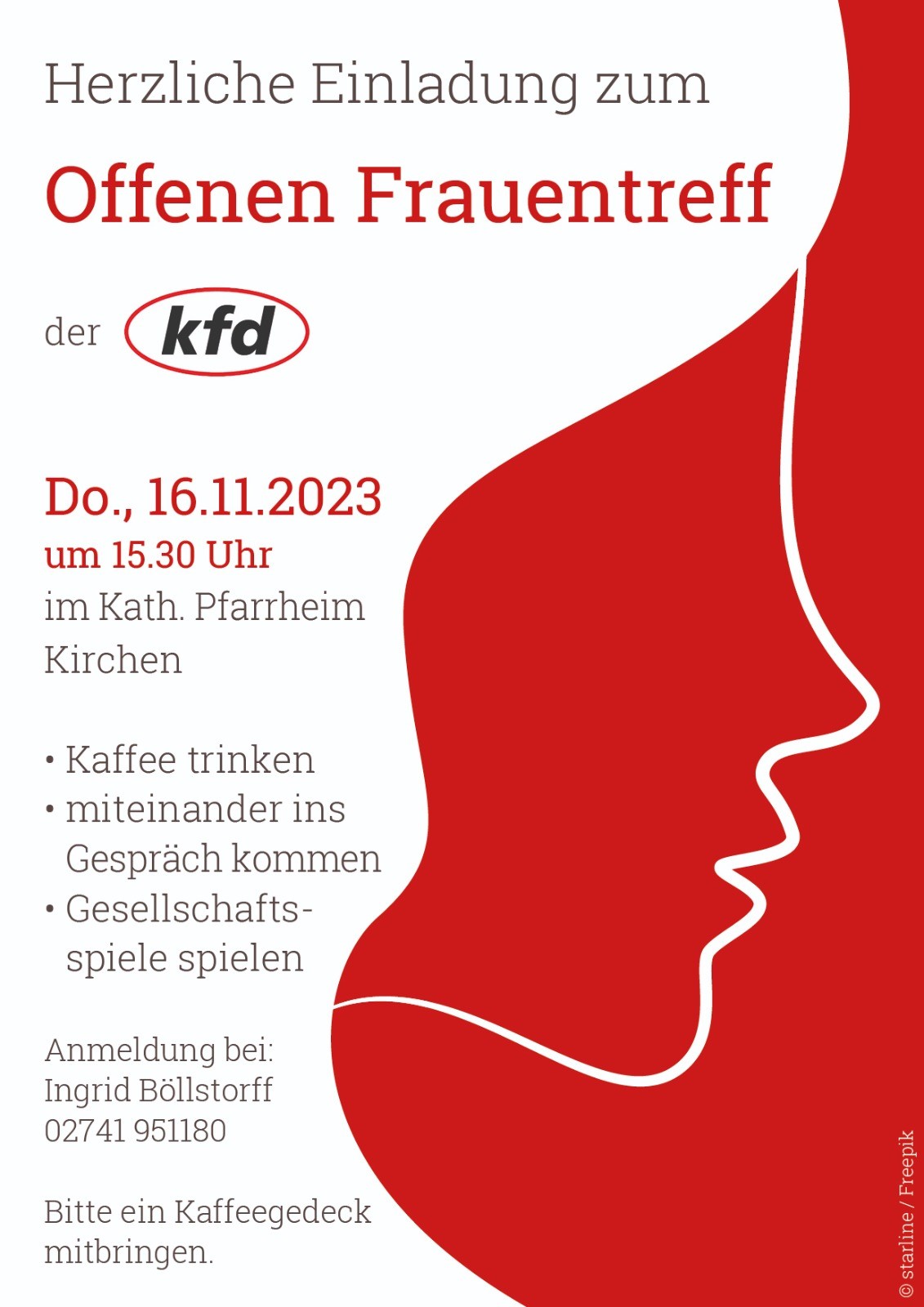 Frauentreff kfd Kirchen