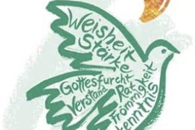 Taube für Firmung
